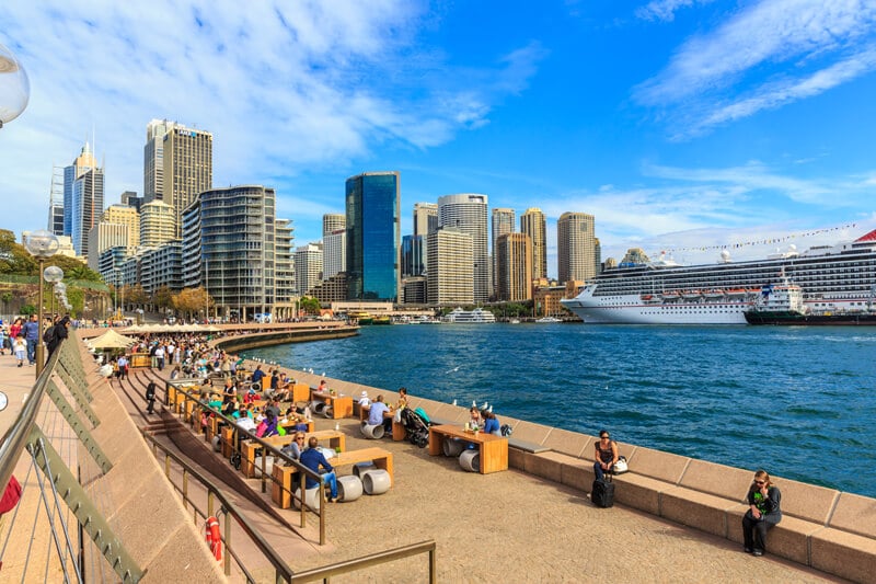 Cầu cảng Darling - Sydney đẹp rực rỡ trong nắng hè - Du Lịch Úc