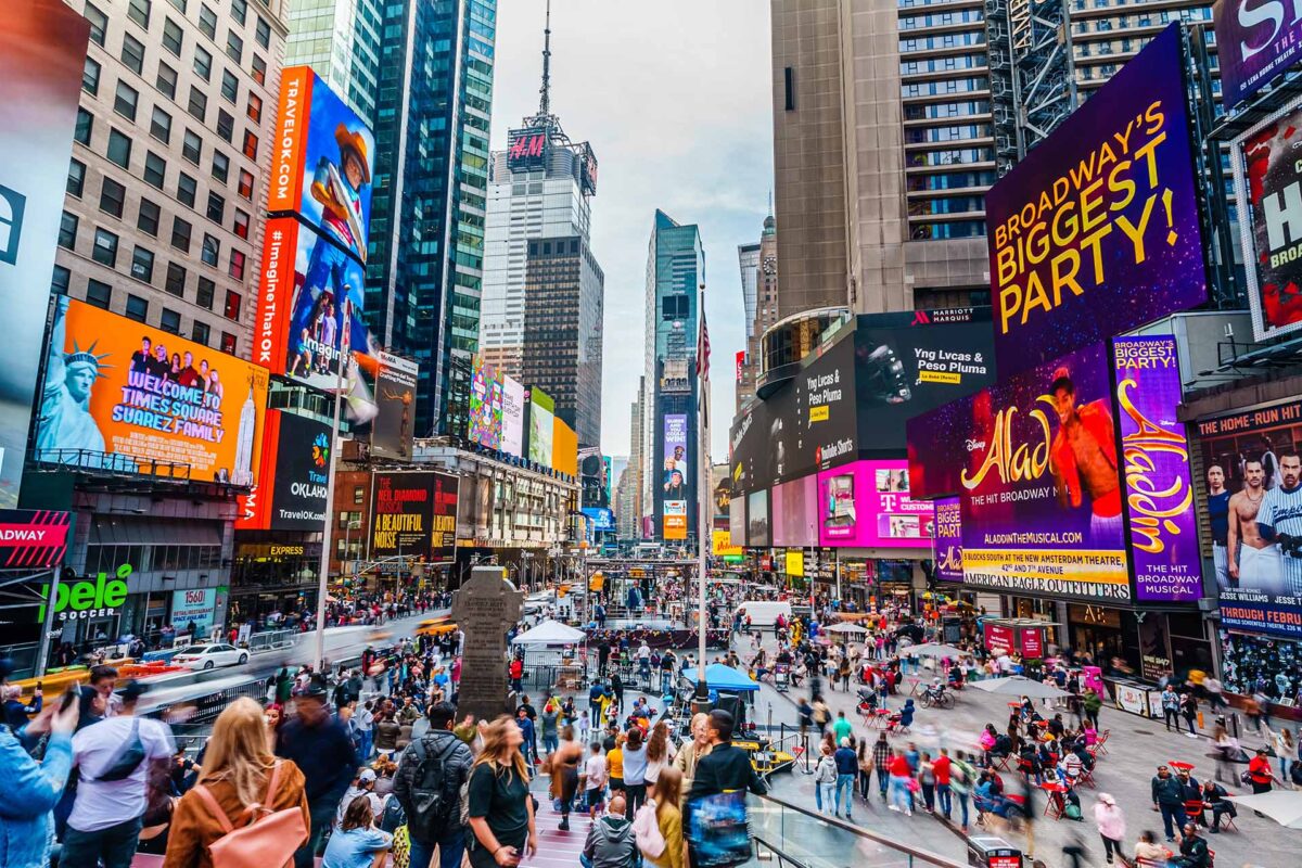 Times Square du lịch Mỹ