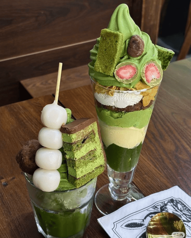 Món matcha Nhật Bản